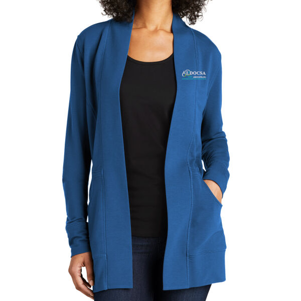 Port Authority® Women's Microterry Cardigan Thumbnail