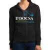 Women's Fitted Jersey Full Zip Hoodie Thumbnail